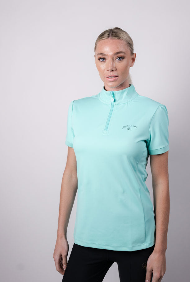 Short pinched sleeve base layer