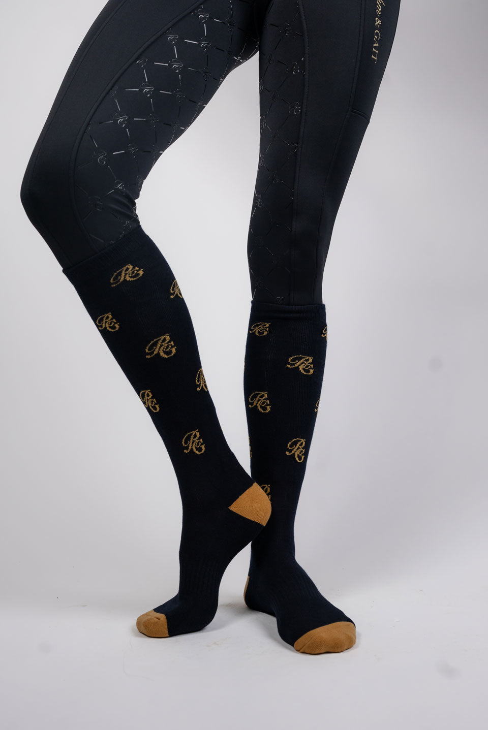 Equestrian compression socks – Pattern